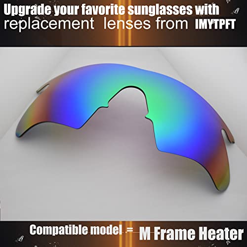 Verres M Frame Heater bleu vert remplacement lentilles taille unique - 5