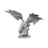 Pathfinder Battles Deep Cuts: Silver Dragon W12.5 (Unpainted)