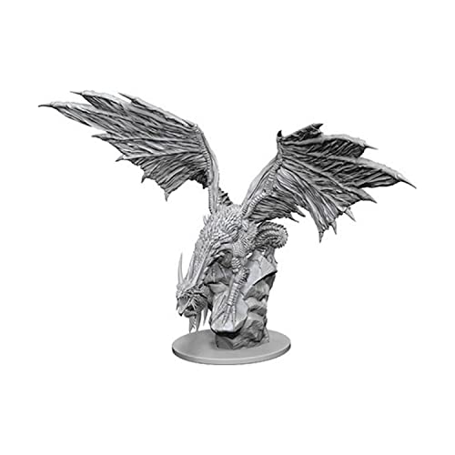 Pathfinder Battles Deep Cuts: Silver Dragon W12.5 (Unpainted)