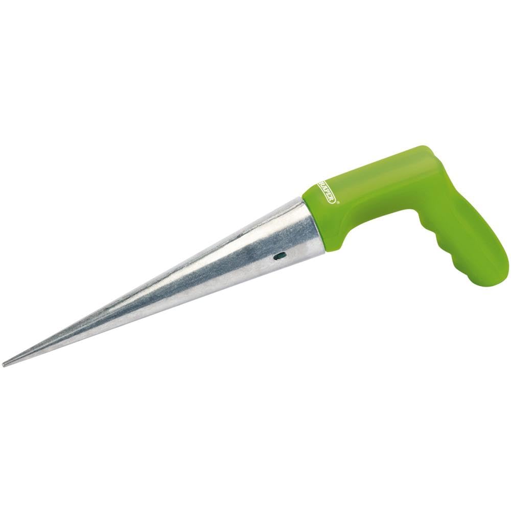 Plantoir zinc et aluminium Draper 36981 pour sol compact