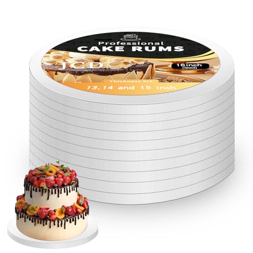 JCD White 16 Inch Cake Boards