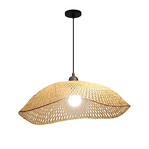 Plafond moderne tissu à la main e27 - Fini les lumières agressives