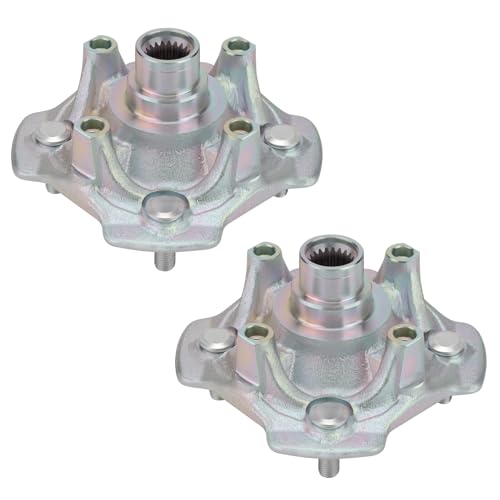 JAVIK Front Wheel Hub 2Pcs Fit for Honda Foreman 500 2005-2013 Rubicon 500 2005-2014 Rincon 680 2006-2023, O.E.M# 44615-HN2-A20 44615-HN2-A60 44615-HN8-J00