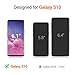 TORRAS Slim Fit Galaxy S10 Case, Ultra Thin Hard Plastic Full Protection Matte Finish Grip Phone Cover Case for Samsung Galaxy S10, Black
