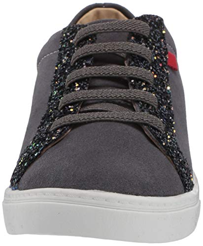 Marc Joseph New York Unisex-Child Kids Boys/Girls Leather Made in Brazil Luxury Glitter Slip on Sneaker2