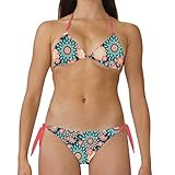 costumi taglie forti uomo mare Okeo Bikini Petals Triangolo tg.L