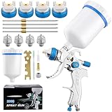 pistolet peinture wagner w950 【Combinaison de buses précises multifonctionnelles】Le set comprend quatre buses de tailles différentes (1,4 mm/1,7 mm/2,0 mm/2,5 mm), toutes fabriquées précisément en acier inoxydable de haute qualité. Ces buses s'adaptent parfaitement à tous types de besoins de pulvérisation, que ce soit pour des couches fines précises ou des revêtements épais – elles s'en sortent (avec facilité).