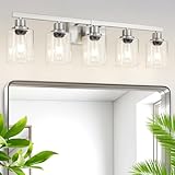 DIKAIDA 5-Light Bathroom Light Fixtures...