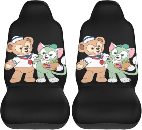 ディズニー　ダッフィー　ジェラトーニ　カーシートクッション　車内アクセサリー 51vETIilLbL._UF894,1000_QL80_.jpg