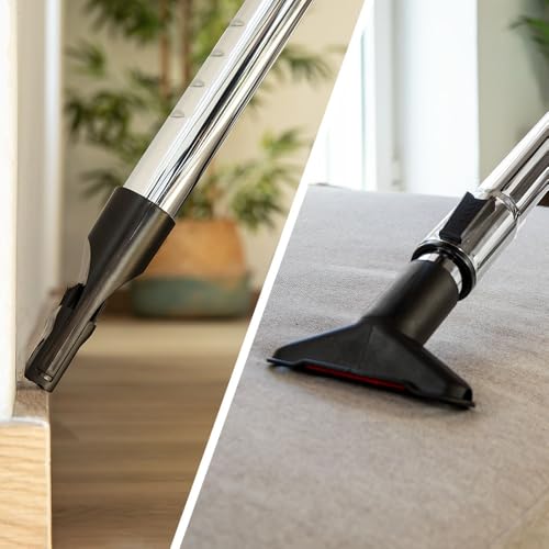 Cecotec Aspirador de Trineo sin Bolsa Conga Rockstar Cyclonic Plus. 800W, Depósito Gran Capacidad 2L, Filtro HEPA, Incluye un Tubo Telescópico Metálico Ajustable y Accesorios para Muebles y Esquinas - imagen 5
