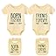 YSCULBUTOL Baby Twins Bodysuit Funny Ramen Outfit Noodle - View #9