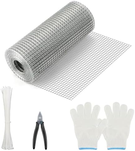 Rodent Mesh Roll 200mm x 6m, Rodent Proofing Galvanized Metal Mes...