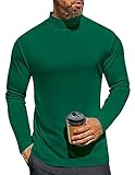 MICRO-FLEECE ZUM WOHLFÜHLEN – Der leichte, robuste Micro-Fleece-Stoff bleibt warm und kuschelig. Der Rollkragenpullover besteht aus einem dehnbaren High-End-Strickverfahren, das Ihnen ein leichtes, bequemes und passgenaues Tragegefühl bietet.
