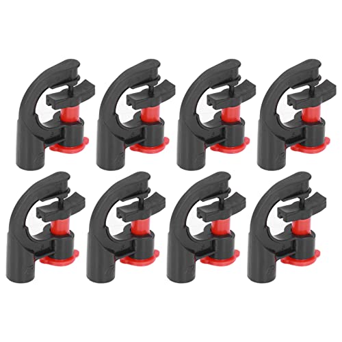 Aspersores de irrigação de jardim, material POM 1,8 mm tipo G bicos de refração de atomização para v