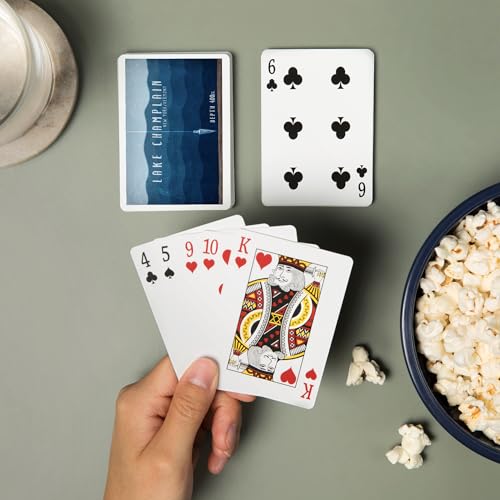 52 Cartas de Poker Lake Champlain New York miniatura 2