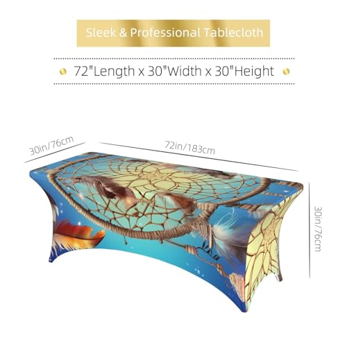 Nappe élasthanne extensible et infroissable pour table de buffet - 6