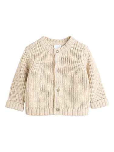 Cardigan bébé en maille brodée NEXT gilet épais chaud pour nouveau-né