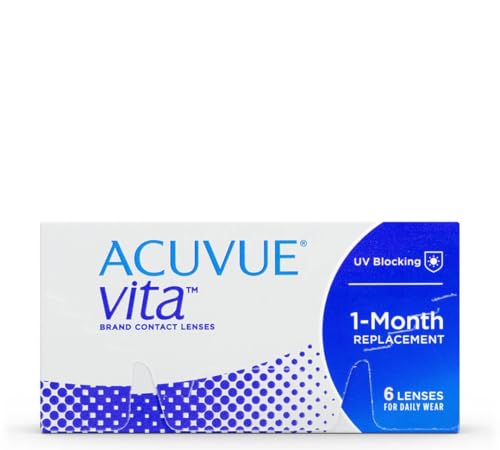 ACUVUE® VITA™ con tecnología HydraMax™ - Reemplazo Mensual - protección UV - 6 lentes