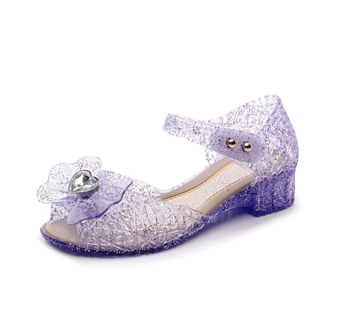 Girls Jelly Mary Jane Dance Party Cosplay Princess Shoes