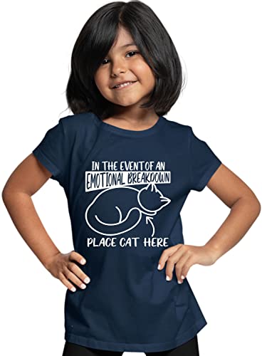 Go All Out in The Event of an Emotional Breakdown Place Cat Here Mens Women Youth T-Shirt