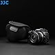 JJC Neopren Kameratasche für Leica Q3, Q2, Q, EOS R7 R10 mit RF-S 18-45mm f/4.5-6.3 is STM oder RF-S 10-18mm F4.5-6.3 is STM Objektiv, Kameras bis 130 x 75 x 100mm (Schwarz)