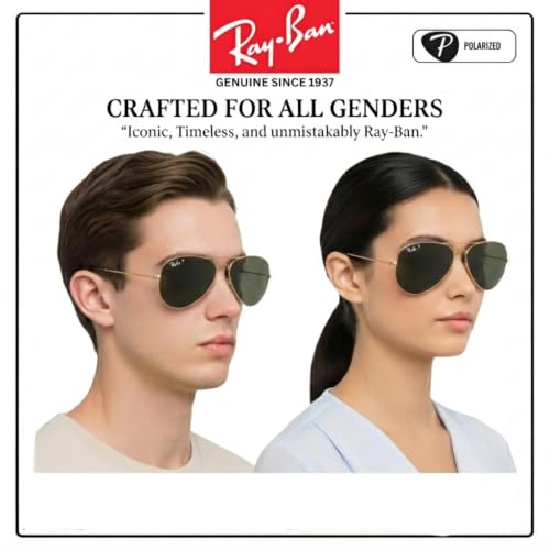 Image of Ray-Ban RB3925 AVIATOR MAX Pilot Sunglasses with Official Eyewear Kit