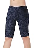 Picture of KGKE Boys-Swim-Jammers Youth-Athletic Swimming-Shorts Quick-Dry - with Drawstring Kids Soft Swimsuits UPF 50+(Black Camo,XL)