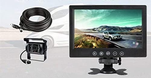 Amazon | 9インチ バックカメラセット バス・トラック・重機 12/24V 
