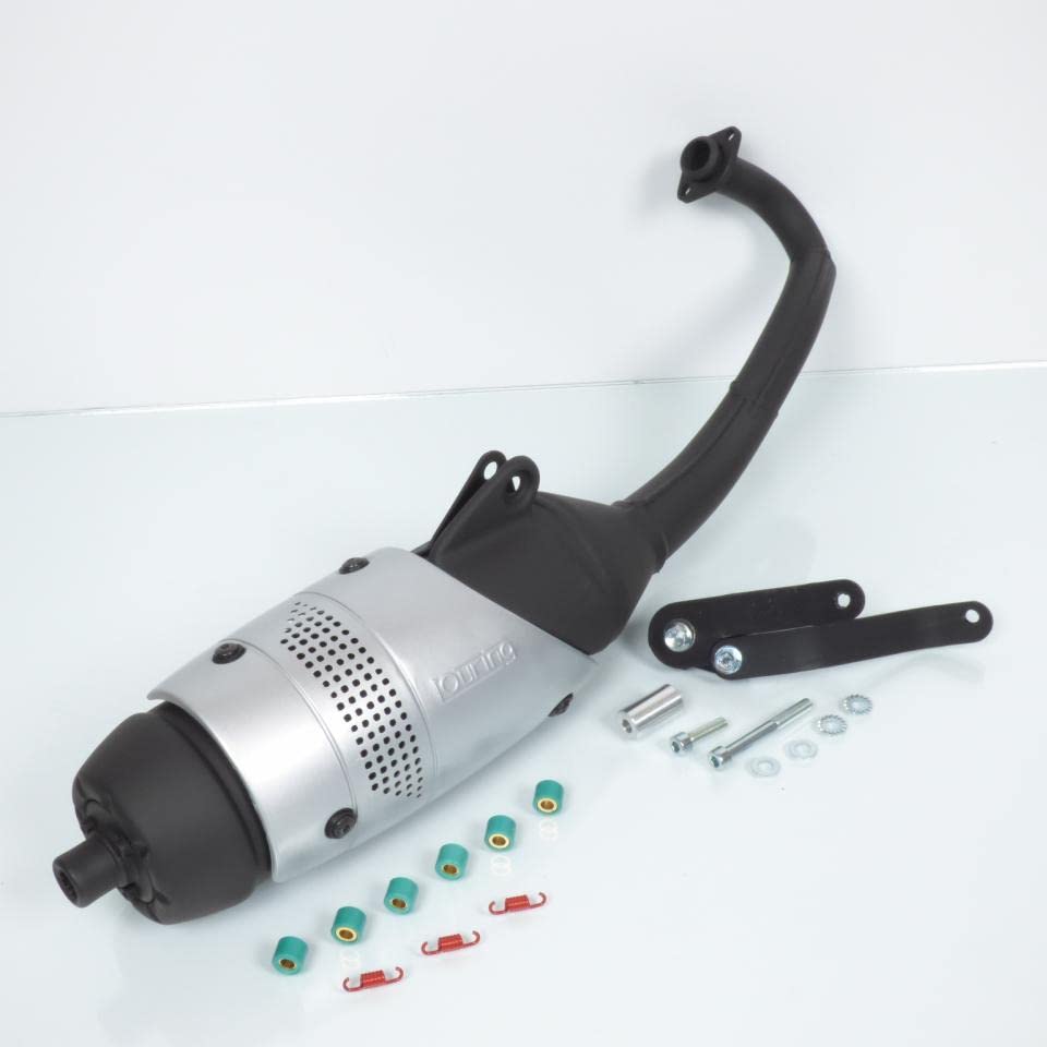 Pot d échappement Leovince compatible avec Scooter Piaggio 50 Typhoon Avant 2020 Touring 5562/2 temps