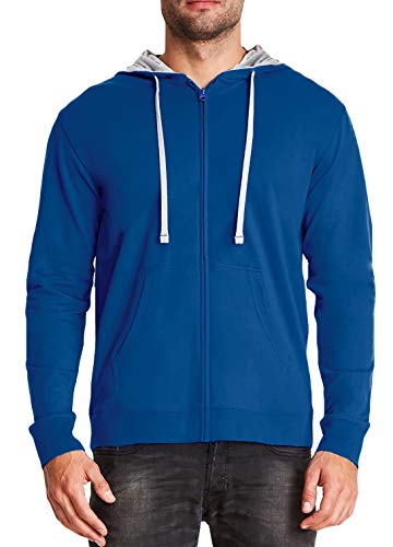 Kennedy Todd Full Zip Hoodie (Royal, Large) #TOP25