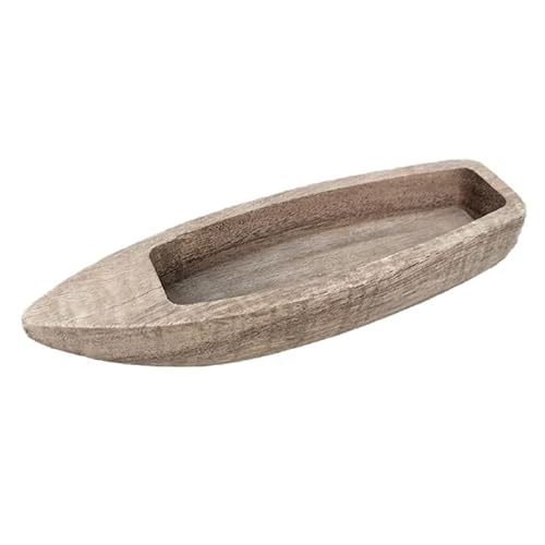 YXQ Wooden Boat Toy Model Desktop Boat Ornament - Make