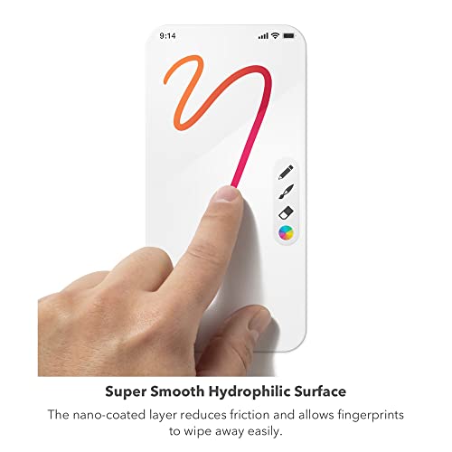 Image of ZAGG Glass Elite Screen Protector for iPhone SE (3rd /2nd Gen), 8, 7, 6s, 6 - Maximum Impact & Scratch Protection, Aluminosilicate Glass, Smudge-free, Easy Apply,InvisibleShield, Reinforced Edges