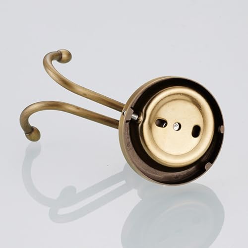 Image of Antique Bronze Robe Hooks for Bathroom Towel Hook Storage Hook Wall Mounted