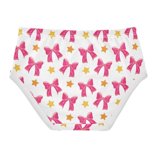 Girls' Underwear Butterfly Machine Stars Cotton Stretch Comfort Toddler Panties2