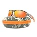 Polarized Sport Sunglasses for Men Women - Camouflage Designer Unbreakable TR90 frame for Golf Baseball Volleyball Fishing Cycling Driving Running Sun Glasses Mirror Lens