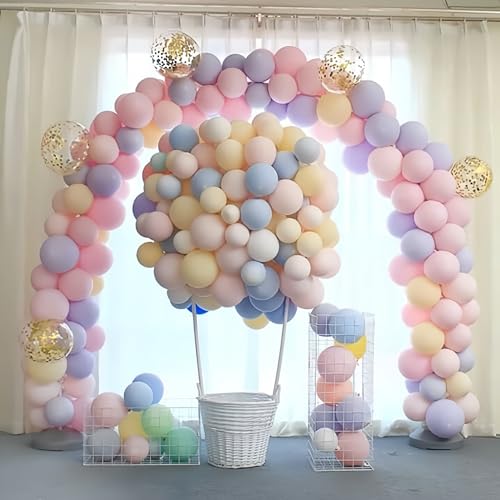Voircoloria Balloon Arch Kit with Balloon Pump Electric, Improved Balloon Arch Stand with Base for Birthday Gender Reveal Baby Shower Balloons Party Decorations by Voircoloria - Image 6