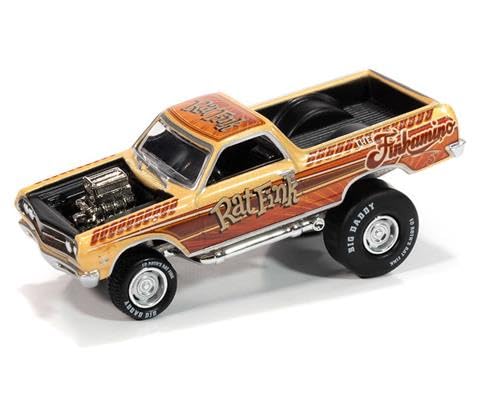 Amazon.com: Johnny Lightning 1965 El Camino Zinger Finkamino Beige