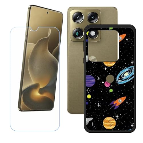 CongJiaLingXi �V���R�[�� �J�o�[�K�p Motorola Moto X70 Air Pro (6.8") + HD �E �����K���X - LH93