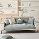 Alishomtll Sofabezug Ecksofa 1/2/3/4 Sitzer, Sofaschoner L Form Couch Überzug, Universelle rutschfeste Sofa Überzug, Hund Katze Waschbar Sofaüberwurfe Sofadecke für Wohnzimmer, Dunkelgrau 90x160cm