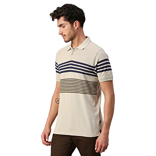 Image of Dennis Lingo Men Cotton Slim Fit Polo Half Sleeve T-Shirt