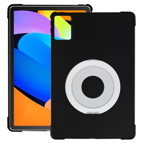 Coque Lenovo Idea Tab 4G 11.0 2025 transparente avec support de bureau argenté