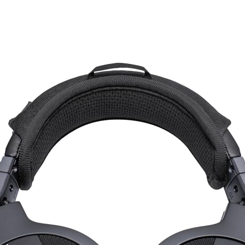 Funda para cojín de diadema compatible con Pioneer DJ HDJ-CUE1, HDJ-CX, HDJ-500 Auriculares DJ On-Ear, cojín suave de 6mm para alivio de presión, cremallera segura sin movimiento, con lazo para colgar miniatura 6