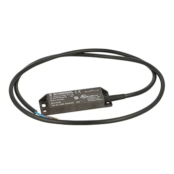 SCHMERSAL BN 310-RZ 101133843, 1 Meter Cable, 2 Reed Contacts,25 to 75 Degree C, 250 VAC/DC Switching Voltage, 3 AMP Switching Current, 300 HZ Frequency, IP67, Magnetic Reed Switch, Ther