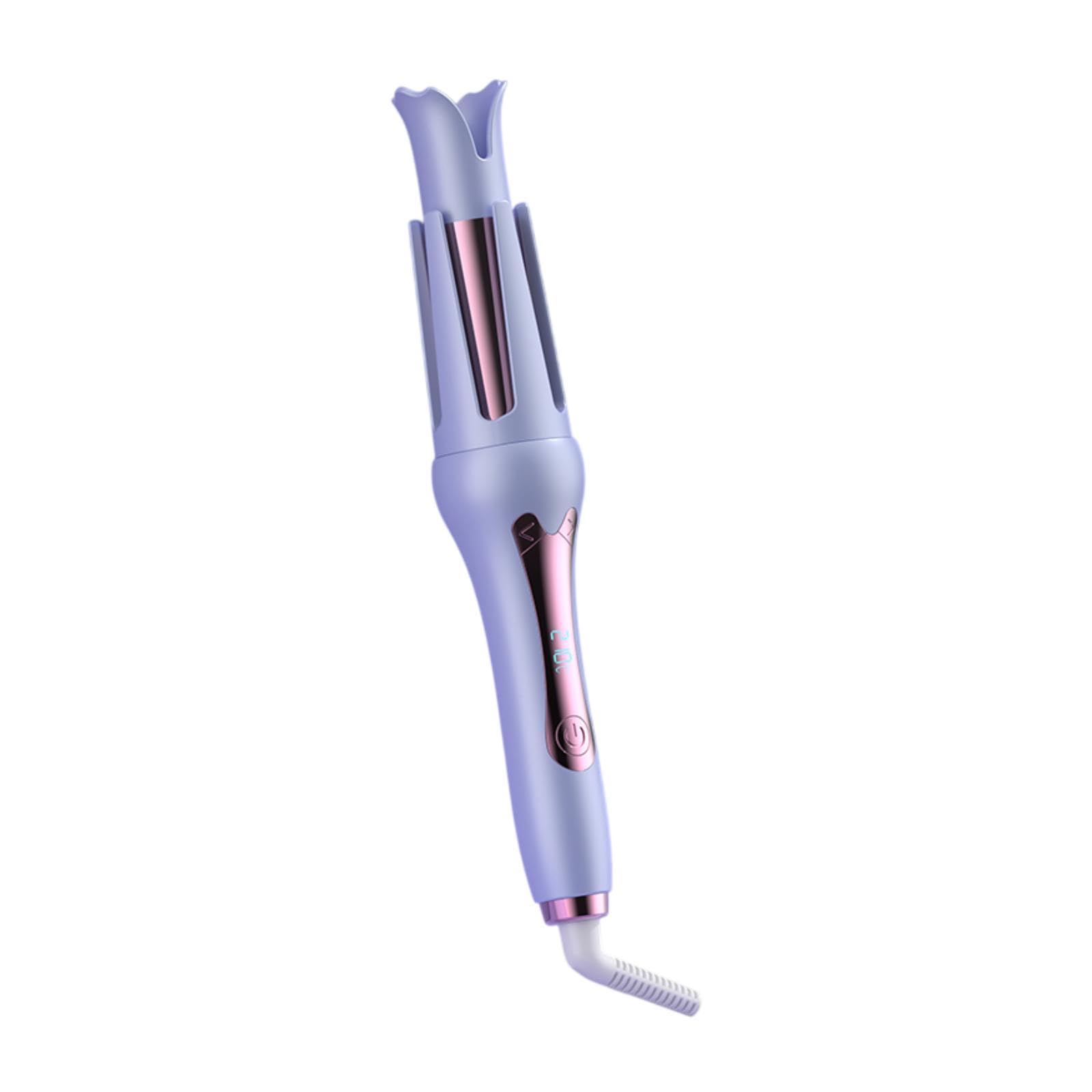 32mm Automatic Hair Curler Portable Rotating Curling Iron for All Hair Types Violet-image-47
