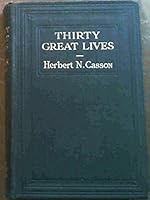 Thirty Great Lives B00N3W2OXI Book Cover