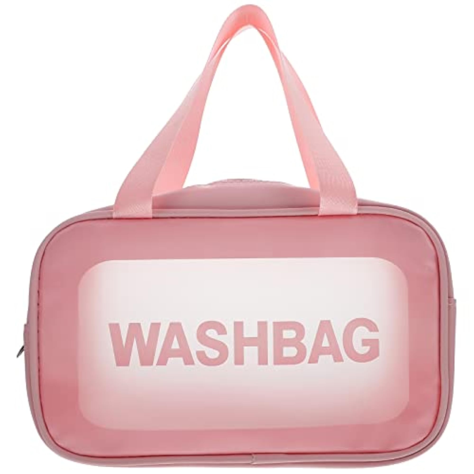 Handheld Storage Bag Portable Clear Makeup Bag, Travel Organizer