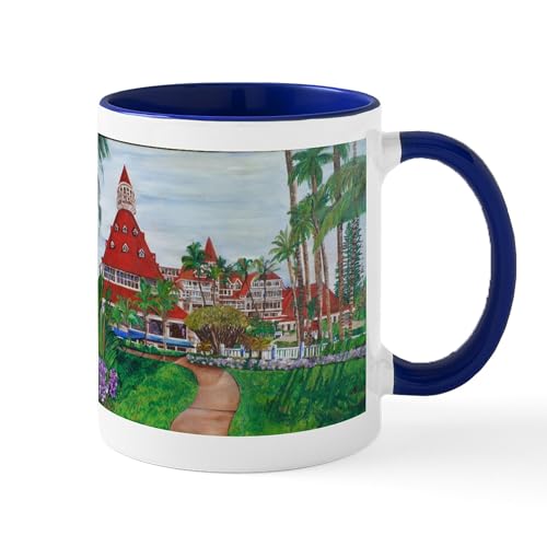 Mug de cerámica CafePress Coronado Hotel 325 ml
