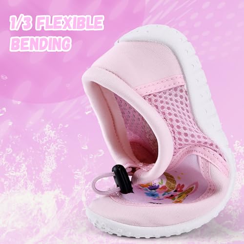 Image of WateLves Kids Water Shoes for Boys and Girls Quick Dry Barefoot Aqua Socks Beach Swim Pool Shoes Toddler Little Kid to Big Kid