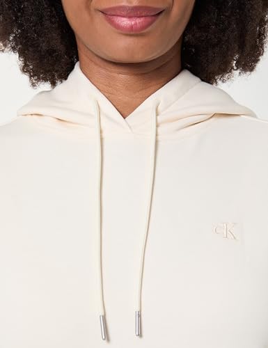 Calvin Klein Women's Ls Archive Terry Po Hood Lv047C224G Sweatshirts, White, XL – Ansicht 2