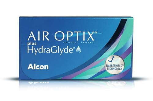 Alcon Air Optix Plus Hydraglyde – Monthly Disposable Contact Lenses (-2.00, Clear, Pack of 6)